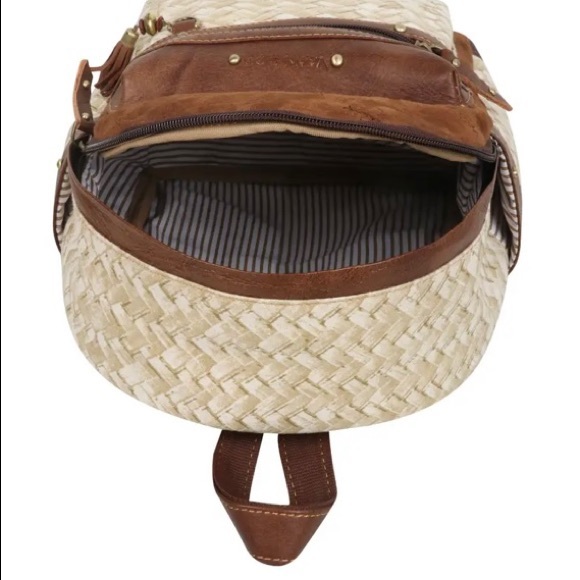 Pre Order your Up cycled Genuine Leather Small backpack Today!? main image 5